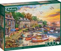 Harbour Cottages Puzzel 1000 Stukjes - thumbnail