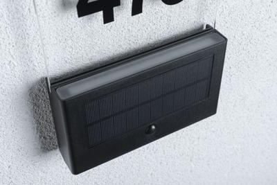Paulmann 94725 Neda IP44 2200K Huisnummerlamp op zonne-energie Energielabel: A (A - G) 1 W Antraciet Paulmann 94725 Neda IP44 2200K Huisnummerlamp op zonne-energie Energielabel: A (A - G) 1 W Antraciet