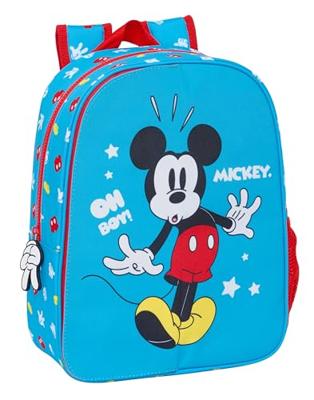 Schoolrugzak Mickey Mouse Clubhouse Fantastic Blauw Rood 26 x 34 x 11 cm