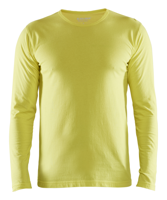 Blåkläder T-Shirt lange mouw 35001042 | High-Vis Geel | Maat XL - 7330509814314 - thumbnail