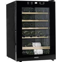 N8WERK JC-62E/HC Glaskoelkast 62 l Energielabel: G (A - G) Staand apparaat Zwart - thumbnail