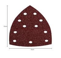 Metabo 10 hechtende schuurbladen P 80 Metabo 625605000 - thumbnail