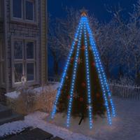 VidaXL Kerstboomverlichting met 400 led's blauw net 400 cm - thumbnail