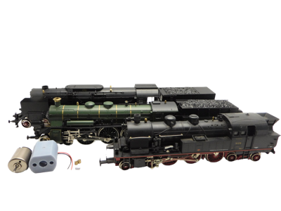 micromotor HLI004 motor ombouwset voor Liliput BR 18.4, S 3/6, DR BR 12, BBÖ BR 214.10 ÖBB T12 006, BR 78 micromotor HLI004 motor ombouwset voor Liliput BR 18.4, S 3/6, DR BR 12, BBÖ BR 214.10 ÖBB T12 006, BR 78