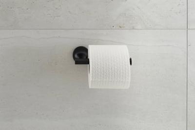 Duravit Starck T toiletrolhouder 15,2x7,6x5cm mat zwart - thumbnail