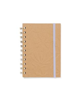 HEMA Notitieboek A6 spiraal kraft