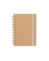 HEMA Notitieboek A6 spiraal kraft - thumbnail