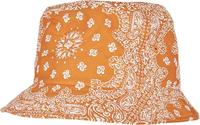 Flexfit FX5003BP Bandana Print Bucket Hat - Orange/White - One Size - thumbnail