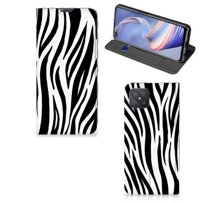 OPPO Reno4 Z 5G | Hoesje maken | Zebra OPPO Reno4 Z 5G | Hoesje maken | Zebra