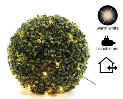 Lumineo Netverlichtingled buxus ø80cm 120led warm wit