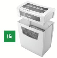 Leitz IQ Home Office S P4 EU Papierversnipperaar 8 vellen Cross cut 4 x 28 mm P-4 15 l Ook geschikt voor Paperclips, Nietjes - thumbnail