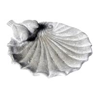 Mega Collections schelp vogelbadje Ø 23 x 7cm - thumbnail