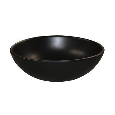 Waskom Opbouw BWS Miko 27,5x10,5 cm Keramiek Mat Zwart