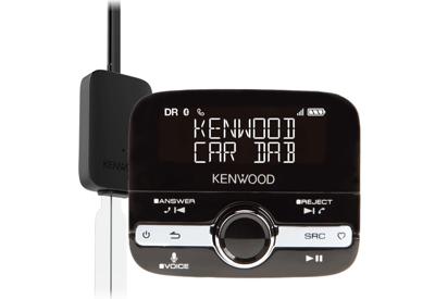 Kenwood KTC-500DAB autoradio Zwart Bluetooth