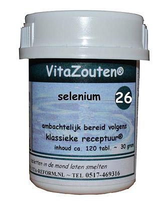 Vitazouten Selenium VitaZout nr. 26 120 Tabletten