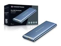 Conceptronic HDE01G behuizing voor opslagstations M.2 SSD enclosure Grijs - thumbnail