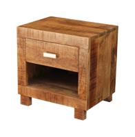 Artistiq Nachtkastje 'Noora' Mangohout, 40 x 30cm - thumbnail