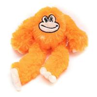 Knuffel voor honden Gloria Kika Oranje Polyester Polypropyleen Aap - thumbnail