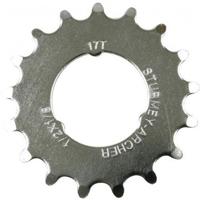 Abi Tandwiel sturmey archer 17t - 1/8 vlak model - chroom - thumbnail