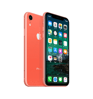 Apple iPhone XR , 64GB, koraalrood (Refurbished)
