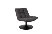 Dutchbone Fauteuil 'Bar', kleur Donkergrijs - thumbnail