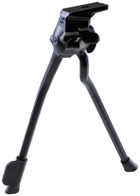 PLETSCHER tweebeenstandaard "twin" biped. twin black w.treadle