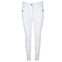 Mondoni Exclusive II kinder rijbroek wit maat:152 - thumbnail