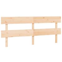 Hoofdbord 204x3x81 cm massief grenenhout - thumbnail