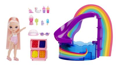MGA Entertainment Rainbow high pop kleine zwembaddag met blush speelset