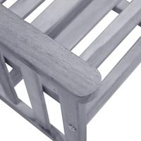 Tuinstoelen met tafeltje en kussens massief acaciahout - thumbnail