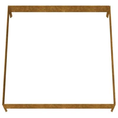 VidaXL Plantenbak verhoogd 100x100x26 cm cortenstaal VidaXL Plantenbak verhoogd 100x100x26 cm cortenstaal