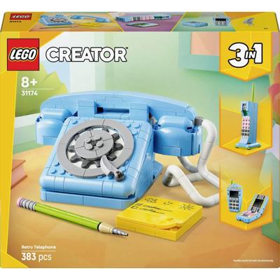 LEGO® CREATOR 31174 Retro telefoon LEGO® CREATOR 31174 Retro telefoon