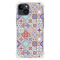 iPhone 15 Plus Anti-Shock Hoesje Tiles Color - thumbnail
