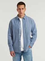 CHASIN' Shirts lange mouw Cooper Chambray - thumbnail