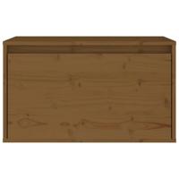 Wandkast 60x30x35 cm massief grenenhout honingbruin - thumbnail