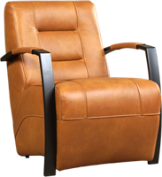 Leren industriële fauteuil Magnificent - Echt leer, Industrieel, Comfortabel en kies uit meer dan 150+ kleuren - Ontdek de Vele Leersoorten en Kleuren bij ShopX - thumbnail