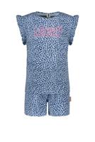 B.Nosy Meisjes pyjama - Hartjes blauw - thumbnail