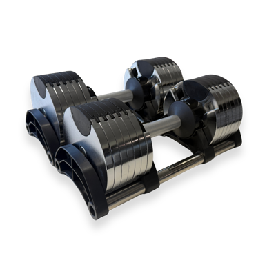 PT Essentials Verstelbare Chrome Dumbbells - per set