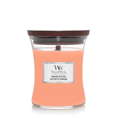 WoodWick medium candle manuka nectar