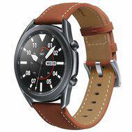 Premium Leather bandje - Bruin - Samsung Galaxy Watch Active 2 - thumbnail
