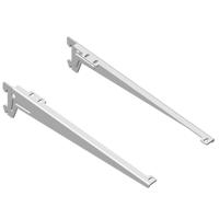 Winkelträger 10300 L.330mm p.Träger 55kg STA weiß - thumbnail