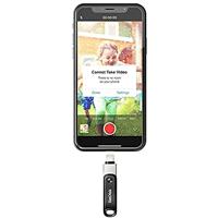 SanDisk iXpand™ Flash Drive Go USB-stick smartphone/tablet Zwart, Zilver 256 GB USB-A 3.2 Gen 1, Apple Lightning - thumbnail