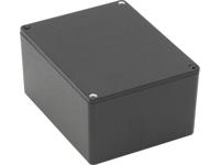 Hammond Electronics 1590PPBK Universele behuizing 121 x 95 x 61 Aluminium Zwart 1 stuk(s) - thumbnail
