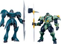 Starknight Tekkaman Blade Moderoid Plastic Model Kits 2-Pack Tekkaman Dagger & Tekkaman Axe - thumbnail
