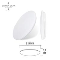 Plafondlamp LED EDM 32516 F 12 W 60 W (6500 K) - thumbnail