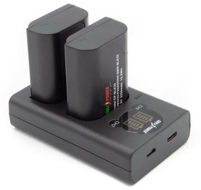 ChiliPower DMW-BLK22 Panasonic USB Duo Kit - Camera accu set ChiliPower DMW-BLK22 Panasonic USB Duo Kit - Camera accu set