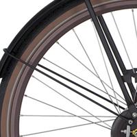 Cortina spatbordstang achter 28 u5 demitasse matt - thumbnail