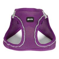 Hondentuigje Gloria Air Mesh Trek Star Verstelbaar Paars L (33,4-35 cm) - thumbnail