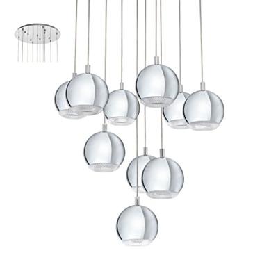 Eglo Led HanglampConessa Vide 10-lichts grijs - 95914
