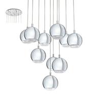 Eglo Led HanglampConessa Vide 10-lichts grijs - 95914 - thumbnail